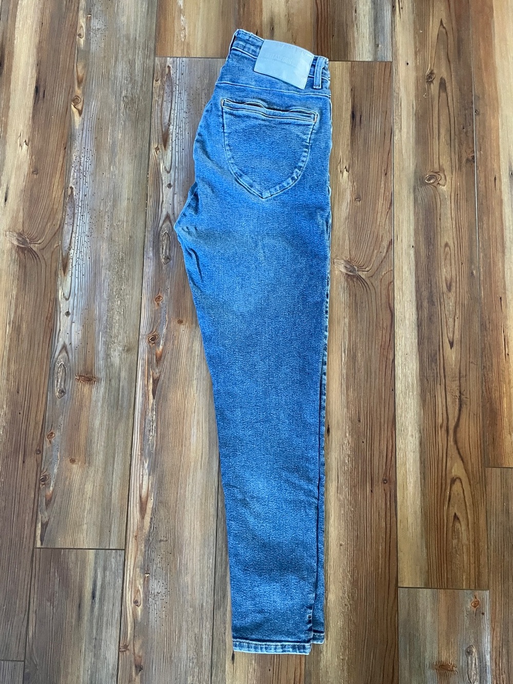 One Teaspoon High-Waist Skinny Jean — "Preachers", Yoke Detail - Picture 8 of 10